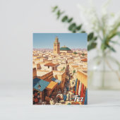 Carte Postale Voyage à Fès Maroc (Debout devant)