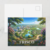Carte Postale Voyage à Frisco Texas (Devant / Derrière)
