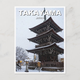 Carte Postale Voyage à Hida Kokubun-ji Takayama Japon