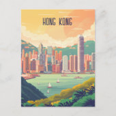 Carte Postale Voyage à Hong Kong (Devant)