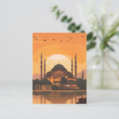 Carte Postale Voyage à Istanbul (Debout devant)