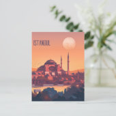 Carte Postale Voyage à Istanbul (Debout devant)