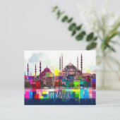 Carte Postale Voyage à Istanbul (Debout devant)