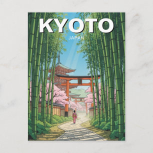 Carte Postale Voyage à Kyoto Japon