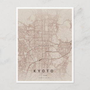 Carte Postale voyage à kyoto japon