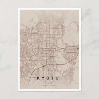 Carte Postale voyage à kyoto japon
