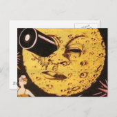 Carte Postale Voyage à l'affiche du film Moon (Devant / Derrière)