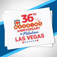 Voyage à Las Vegas pour un couple pour leur 36e an