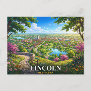 Carte Postale Voyage à Lincoln Nebraska