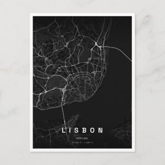 Carte Postale voyage à lisbonne portugal