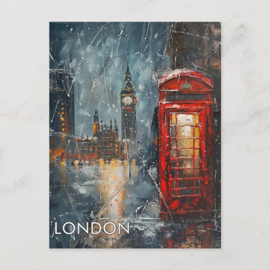 Carte Postale Voyage à Londres (Devant)