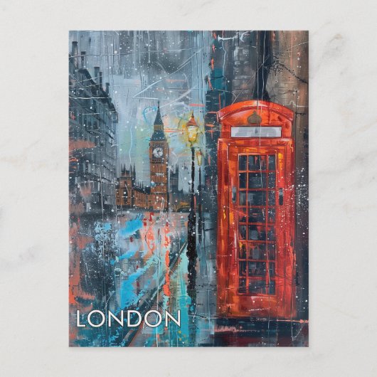 Carte Postale Voyage à Londres (Devant)