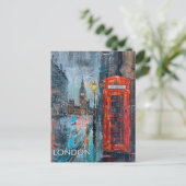 Carte Postale Voyage à Londres (Debout devant)