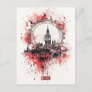 Carte Postale Voyage à Londres Angleterre