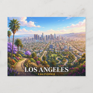 Carte Postale Voyage à Los Angeles Californie