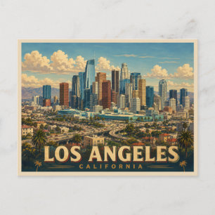 Carte Postale voyage à los angeles californie