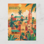 Carte Postale Voyage à Marrakech (Devant)