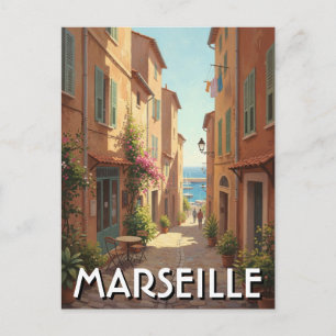 Carte Postale Voyage à Marseille France