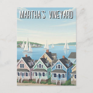 Carte Postale Voyage à Martha's Vineyard Massachusetts