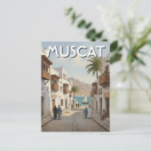 Carte Postale Voyage à Mascate Oman (Debout devant)