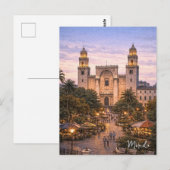 Carte Postale Voyage à Mérida au Mexique (Devant / Derrière)