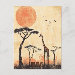 Carte Postale Voyage à Mombasa Kenya