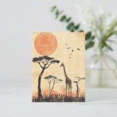 Carte Postale Voyage à Mombasa Kenya (Debout devant)