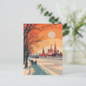 Carte Postale Voyage à Moscou (Debout devant)