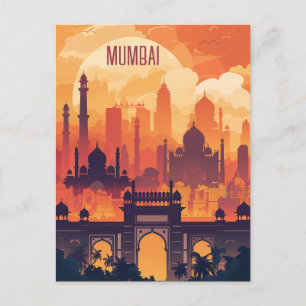 Carte Postale Voyage à Mumbai