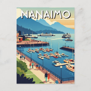 Carte Postale Voyage à Nanaimo, île de Vancouver