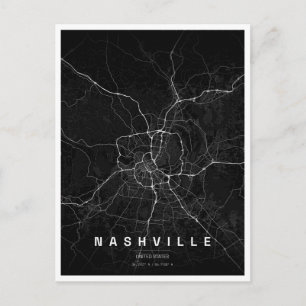 Carte Postale voyage à nashville tennessee