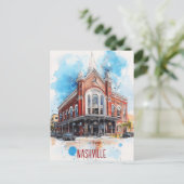 Carte Postale Voyage à Nashville USA (Debout devant)