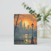 Carte Postale Voyage à New York City (Debout devant)