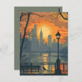 Carte Postale Voyage à New York City (Devant / Derrière)