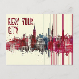 Carte Postale Voyage à New York City USA
