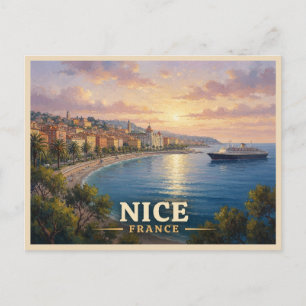 Carte Postale Voyage à Nice France