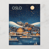 Carte Postale Voyage à Oslo en Norvège (Devant)