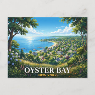 Carte Postale Voyage à Oyster Bay New York