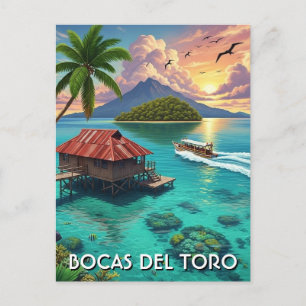 Carte Postale Voyage à Panama Bocas del Toro