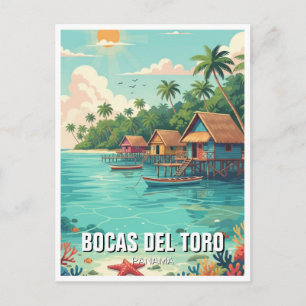Carte Postale Voyage à Panama Bocas del Toro