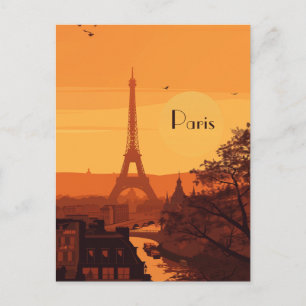 Carte Postale Voyage à Paris