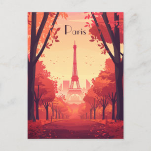 Carte Postale Voyage à Paris