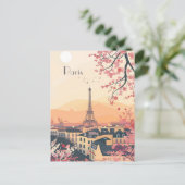 Carte Postale Voyage à Paris (Debout devant)