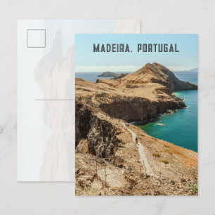 Carte Postale Voyage à Ponta de São Lourenço Madère