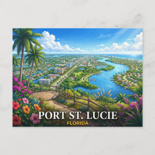 Carte Postale Voyage à Port St. Lucie Floride