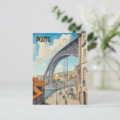 Carte Postale Voyage à Porto Portugal (Debout devant)