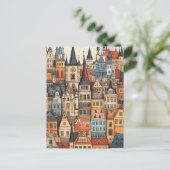 Carte Postale Voyage à Prague Czechia (Debout devant)