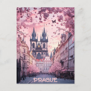 Carte Postale Voyage à Prague République Tchèque