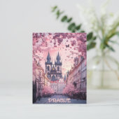 Carte Postale Voyage à Prague République Tchèque (Debout devant)