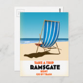 Carte Postale Voyage à Ramsgate (Devant / Derrière)